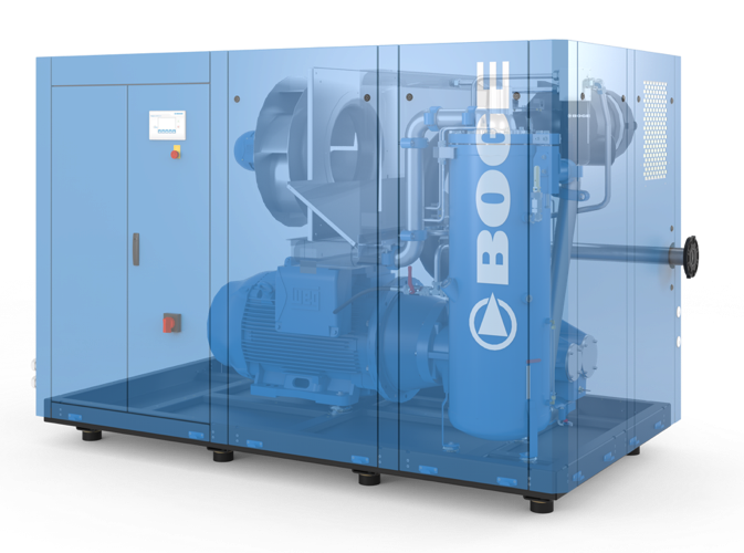 BOGE S111-4-LF Screw Compressor